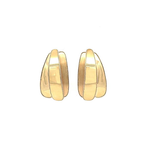 金色专属耳环