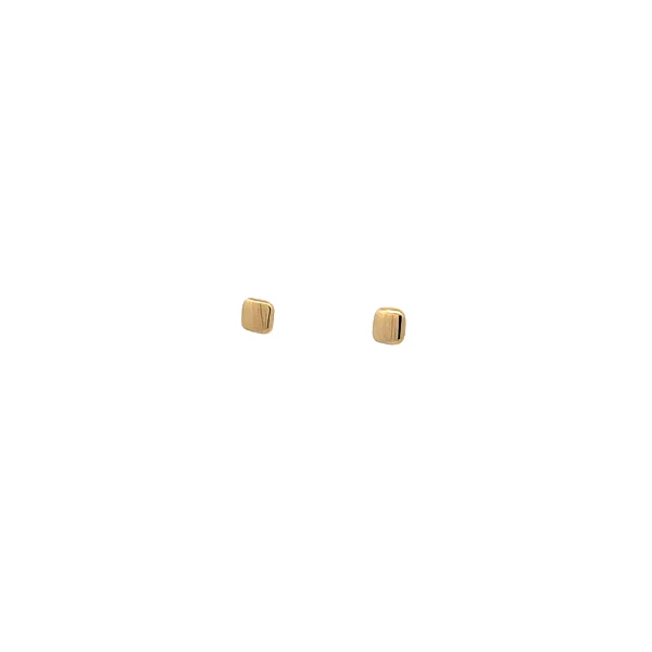 金色 Peck 耳环