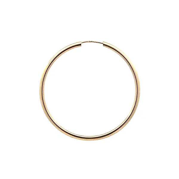 表面光滑的永恒黄金戒指