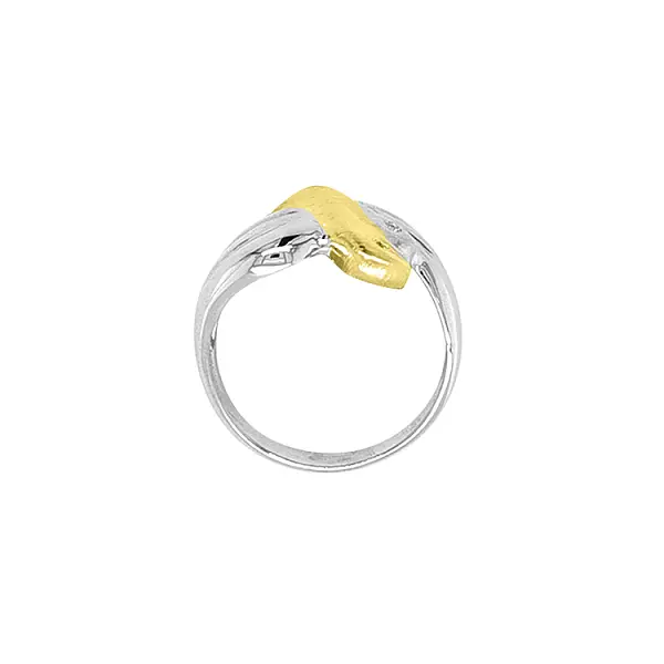 组合金镶锆石戒指