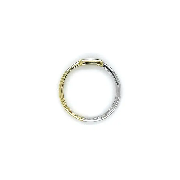 组合金镶锆石戒指