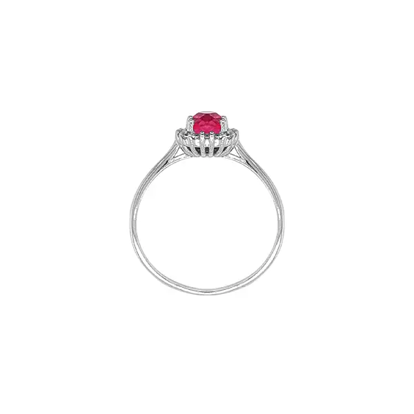 镶彩色宝石的金戒指