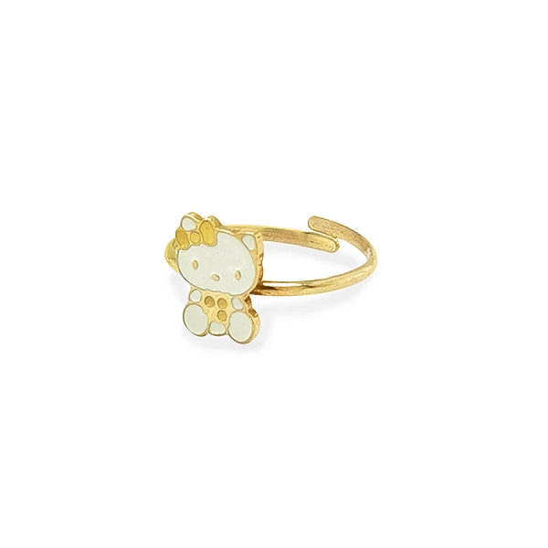 金宝宝戒指 Hello Kitty