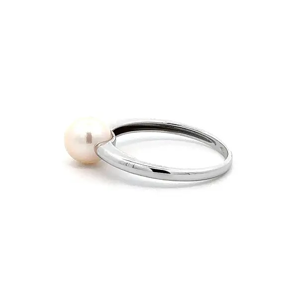 白金珍珠戒指