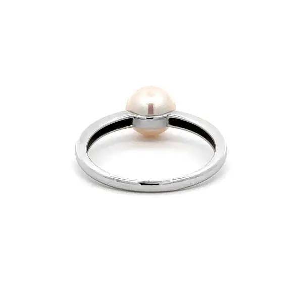 白金珍珠戒指