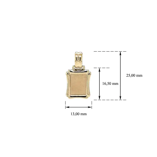 用于雕刻的黄金吊坠板