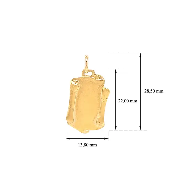 羊皮纸雕刻金版