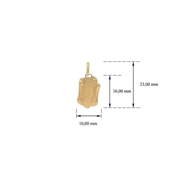 用于雕刻的金羊皮纸吊坠
