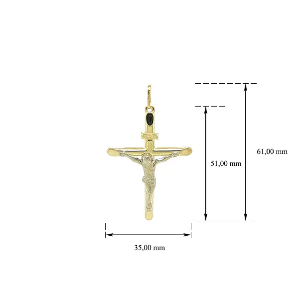 耶稣基督十字架吊坠