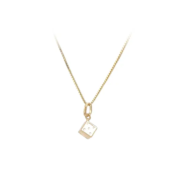 方块游戏金吊坠