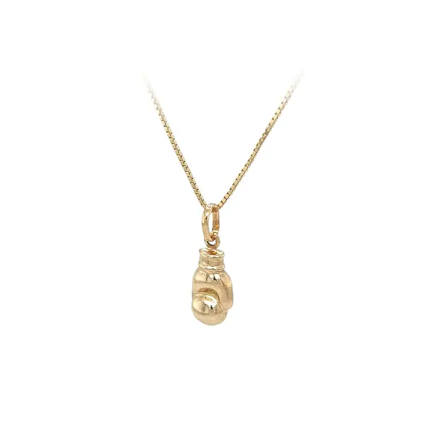 黄金吊坠拳击手套