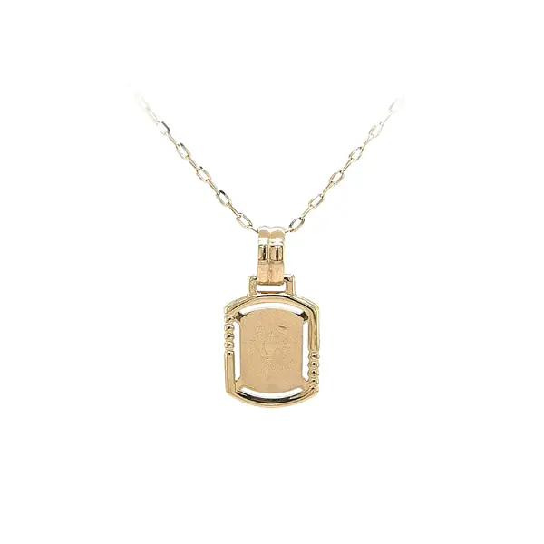 天蝎座黄金吊坠