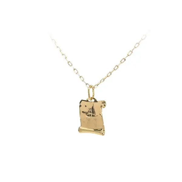 射手座黄金吊坠
