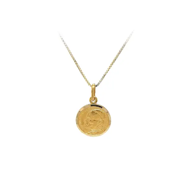 约翰-保罗二世黄金吊坠