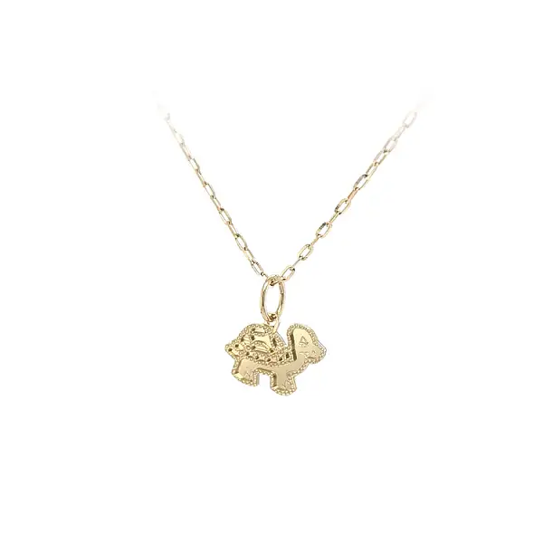 海龟金吊坠