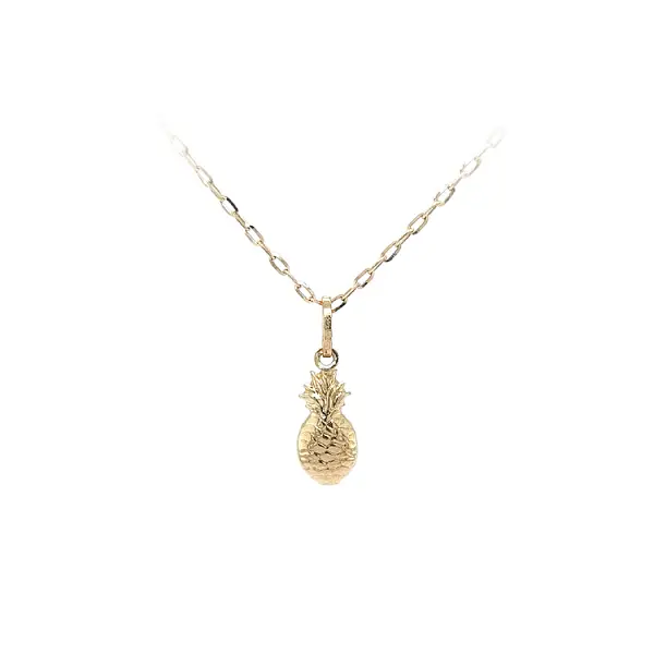 金菠萝吊坠