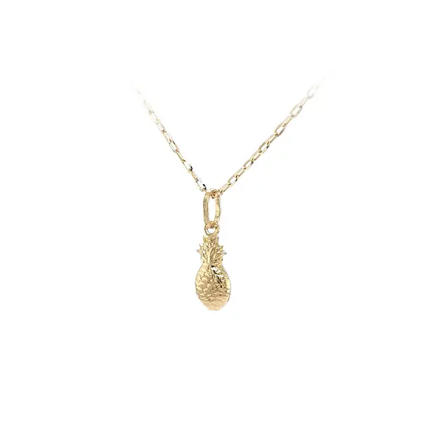 金菠萝吊坠