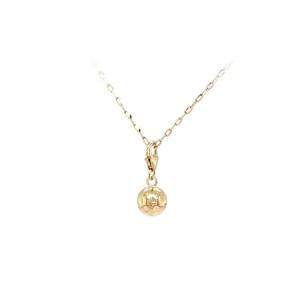 手链球形金吊坠