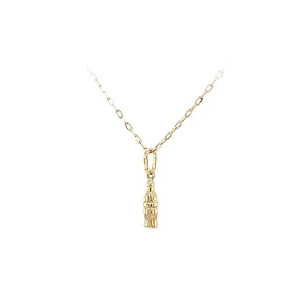 可口可乐黄金吊坠