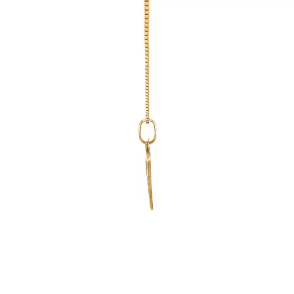 水瓶座黄金吊坠