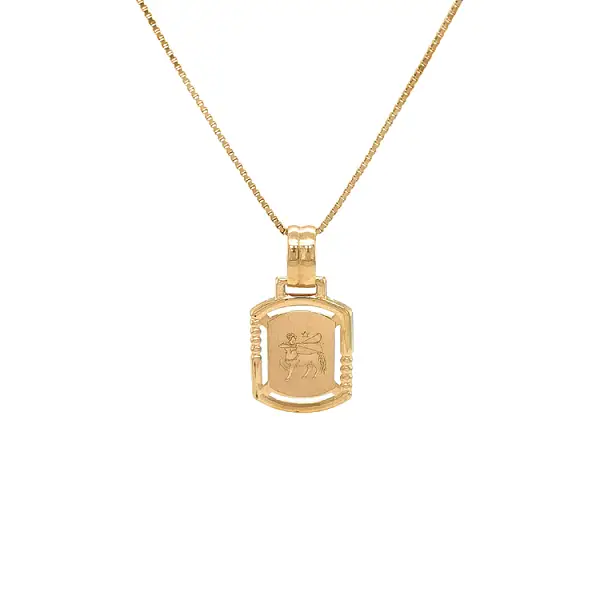 射手座黄金吊坠