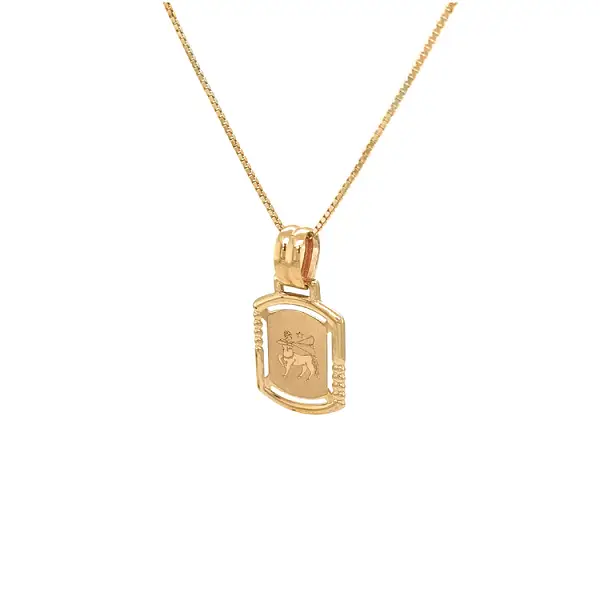 射手座黄金吊坠