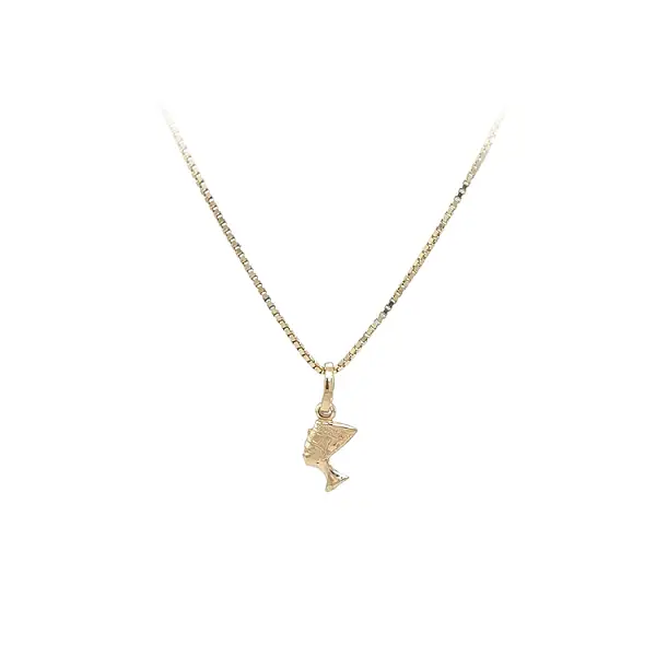 奈费尔提蒂黄金吊坠