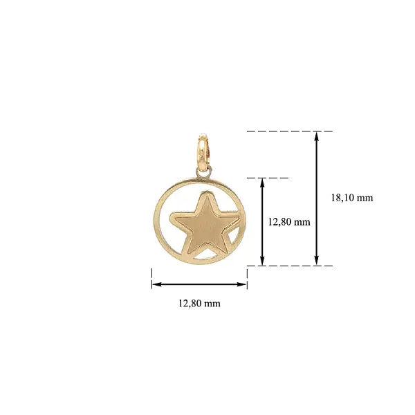 金星吊坠