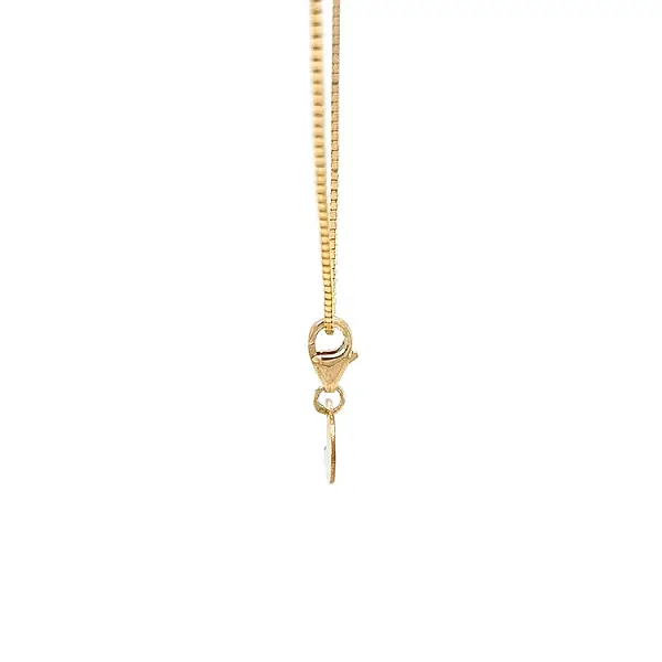 新月形手链黄金吊坠