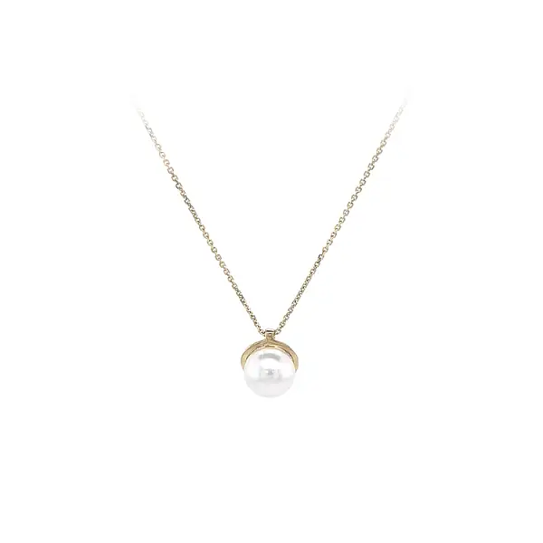 金色女士珍珠项链