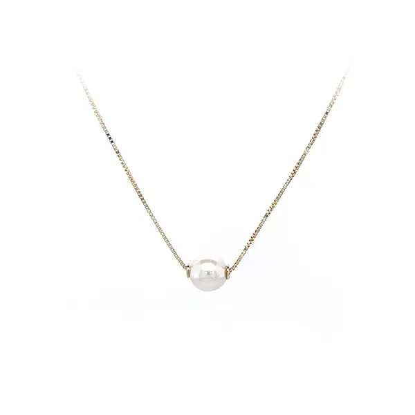 金色女士珍珠项链