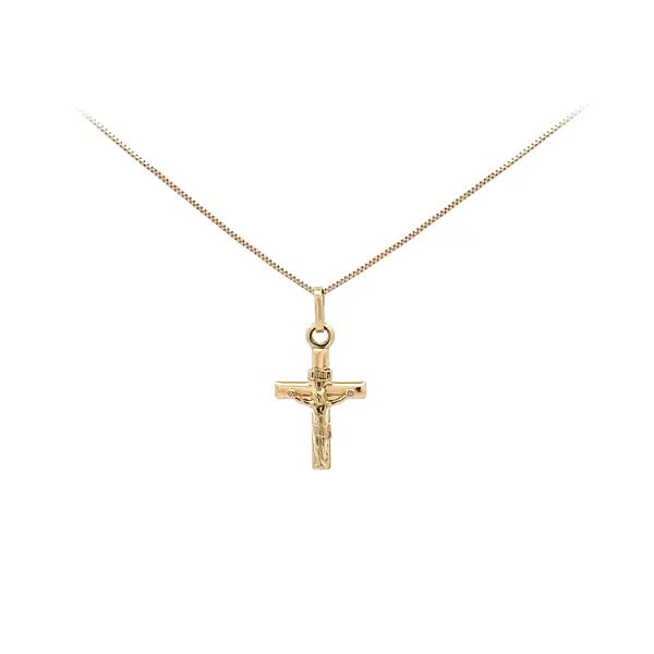 耶稣基督十字架金吊坠