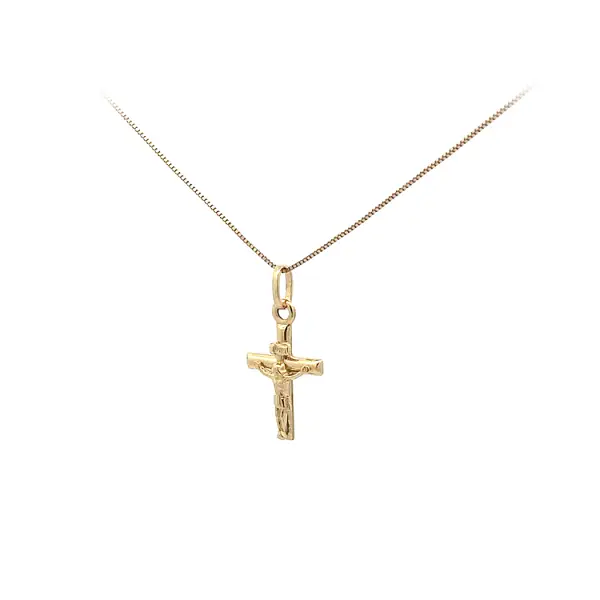 耶稣基督十字架金吊坠