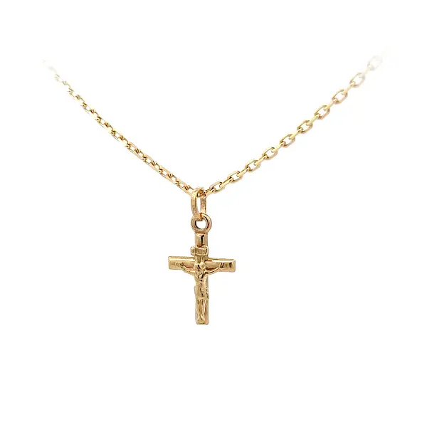 耶稣基督十字架金吊坠