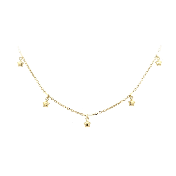 星星宝宝金项链