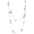镶嵌半宝石的金项链 Marco Bicego Jaipur