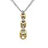 镶钻黄金吊坠