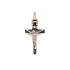玫瑰金十字架吊坠
