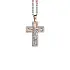 黄金吊坠十字架 Zancan Couture EC901RB