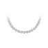 女士白金项链