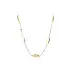 锆石金项链