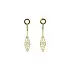 金色吊坠耳环