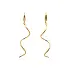 金色吊坠耳环