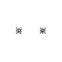 玫瑰金镶锆石耳环
