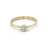 锆石金戒指