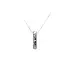 白金锆石吊坠