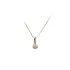 锆石单颗黄金吊坠