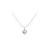 白金心形吊坠