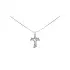 白金十字架吊坠