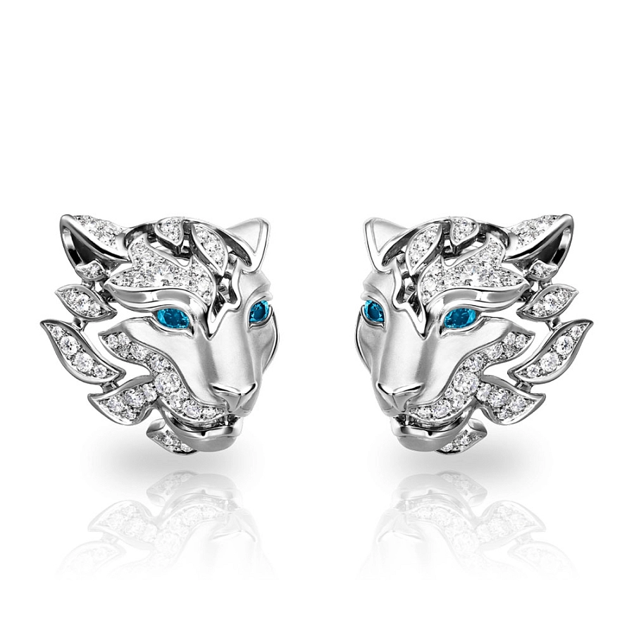 Carrera y Carrera Irbis Pave 耳环